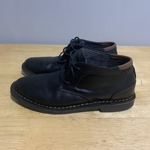 Kenneth Cole Big Boys Straight Line Casual Dress Oxford Shoes Black Size 3 - $13.54