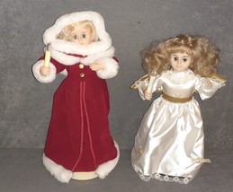 Telco Motion-ettes Lot of 2 Victorian Carolers Illuminated Muscial [WORK] - $25.00