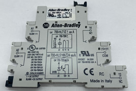Allen-Bradley 700-HLT1Z Terminal Block W/700-TBR24 Relay 6Amp  - $11.50