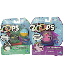 2 Zoops Electronic Twisting Zooming Climbing Pet Toy Unicorn Penguin Age... - £6.25 GBP