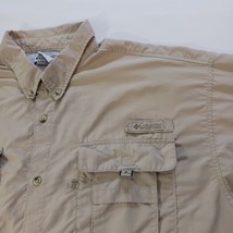 Columbia PFG Omni-Shade "Great Smoky Mountains Ass." L/S Beige Shirt Size XL image 8