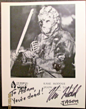 Kane Hodder: (Jason Goes To Hell) Hand Sign Autograph Photo (Classic) - £158.06 GBP