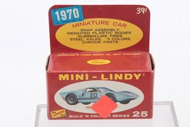 Vintage Mini Lindy 25 1970 Ford GT New Old Stock Model  SEALED unpunched - £76.67 GBP