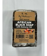 BY NATURES 100% NATURAL AFRICAN BLACK SOAP WITH BATANA OIL 6.5oz - $5.59
