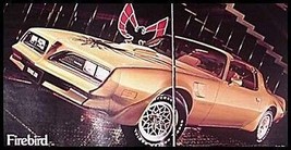 1978 Pontiac Deluxe Brochure- Firebird, LeMans! - $9.86