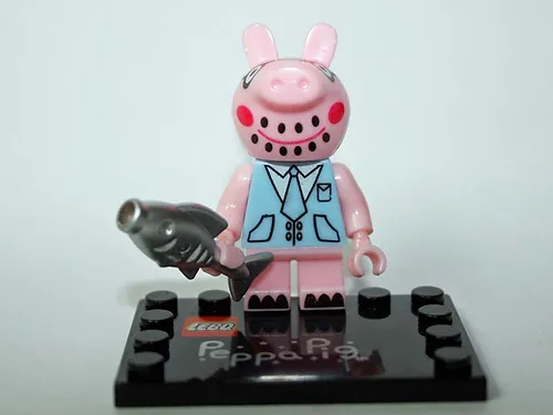 PAPBRIKS Peppa Pig Daddy Pig Cartoon Custome Rare Minifigures - $6.62