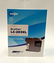 Meijer Remanufactured Ink Cartridge for Brother LC-203XL - BLACK (LC203BK) - $9.48
