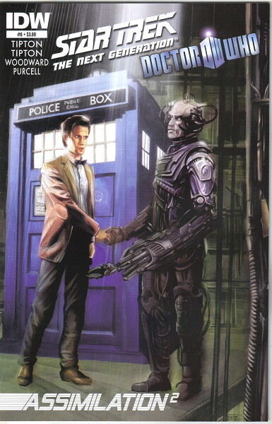 Primary image for Star Trek Next Generation Doctor Who Assimilation Comic Book #6 IDW 2012 UNREAD