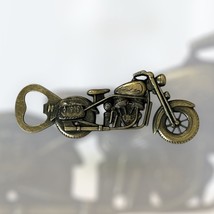 Vintage Style Golden Motorcycle Bottle Opener - $14.80