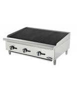 36&quot; LAVA ROCK CHAR BROILER ATCB-36 COMMERCIAL RESTAURANT DUTY NATURAL OR... - $1,338.00