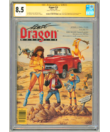 CGC SS 8.5 Dragon #132 SIGNED Larry Elmore Art ~ TSR AD&amp;D Snarf SnarfQue... - $216.14 CAD