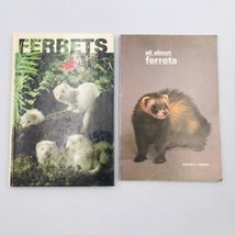 Pet Ferrets 2 Book Lot - All About Ferrets &amp; Ferrets by Roberts &amp; Winsted - £9.89 GBP