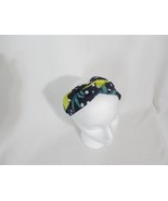 INC International Concepts Navy &amp; Lemon Polka-Dot Fabric Headband Y599 - $183.11 MXN