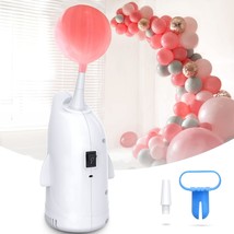 Balloon Pump Electric, Electric Portable Balloon Pump With Nozzle And Ba... - $35.99