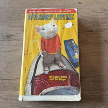 Stuart Little 2000 VHS Clamshell Edition Tested Working Ships Free - $2.96