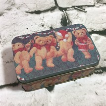 Christmas Decorative Tin Teddy Bears In Marching Band 4.5” x 3” - £11.86 GBP