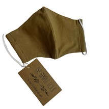 The Simple Folk Organic Cotton Adult Face Mask Camel New - £3.31 GBP