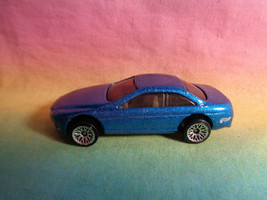 Vintage 1992 Mattel Hot Wheels Collector Metallic Blue Car - £2.31 GBP