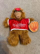 Vintage 1988 ALF Hand Puppet Burger King ORBITERS Baseball 12&quot; Plush With Tag! - £12.48 GBP