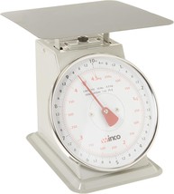 Winco Scal-810 10-Pound (4-Point, 55-Kilogram) Scale With An 8-Inch Dial. - $65.96