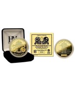 2010 NFL Hall of Fame 24KT Gold Flip Coin - £10.18 GBP