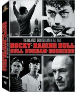 The Greatest Sports Film of All Time - Rocky/Raging Bull/Bull Durham/Hoo... - £11.02 GBP
