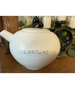 RARE! BergHOFF &quot; Lover By Lover&quot; Porcelain Teapot, White w/ Black, Heart... - €28,45 EUR