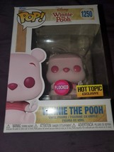 Funko Pop Disney Winnie The Pooh Flocked Hot Topic Exclusive Cherry Blossom - £19.65 GBP
