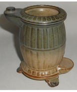 Vintage 1960s/70s Stoneware UCTCI - JAPAN Figural Pot Belly Stove PLANTER - $30.91 CAD