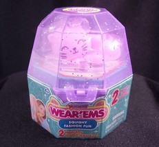 Mashems Wear&#39;ems Series 1 Squishy Fun Jewel Box Pink Sleepy Kitty 2 pack NEW - £6.36 GBP