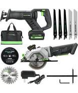 Galax Pro Circular Saw And Reciprocating Saw Combo Kit With 1Pcs 4.0Ah L... - $142.93