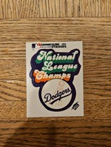 1979 Fleer Grand Slam Hi-Gloss Stickers | Los Angeles Dodgers NL Champions - £2.97 GBP