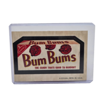 VINTAGE TOPPS 1970&#39;s WACKY PACKAGES STICKER BUM BUMS PANHANDLE CANDY TO ... - $7.60