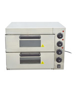 220V 3KW Commercial Double-decker Pizza Electric Oven Bread  Making Machine - £345.45 GBP