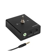3.5 Mm Audio Switcher, 2 Ports Audio Splitter Box (2 In 1 Out / 1 In 2 O... - £30.59 GBP