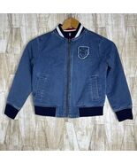 Tommy Hilfiger Boys Track Jacket XS (4-5) REVERSIBLE Chambray Denim - $18.00