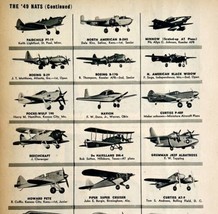 1949 Aviation National Championship Model Airplane Contestants Article Print - £22.44 GBP