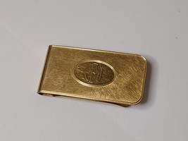 Vintage Gold Filled Money Clip With Initials CFJ - £39.97 GBP