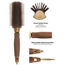 Olivia Garden Ceramic + Ion Nano Thermic Styler 3 pc Brush Set image 9
