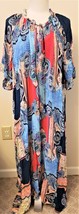 Johnny Was Midi Dress Cordelia Sz-XL  Multicolor - $199.97