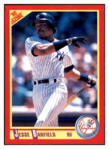 1990 Score Jesse
  Barfield   New York Yankees Baseball
  Card GMMGD - $10.81 MXN