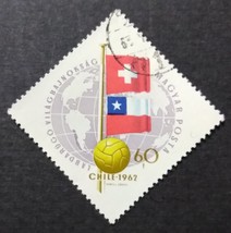 Magyar postage for Chile World Cup 1962 - $0.99