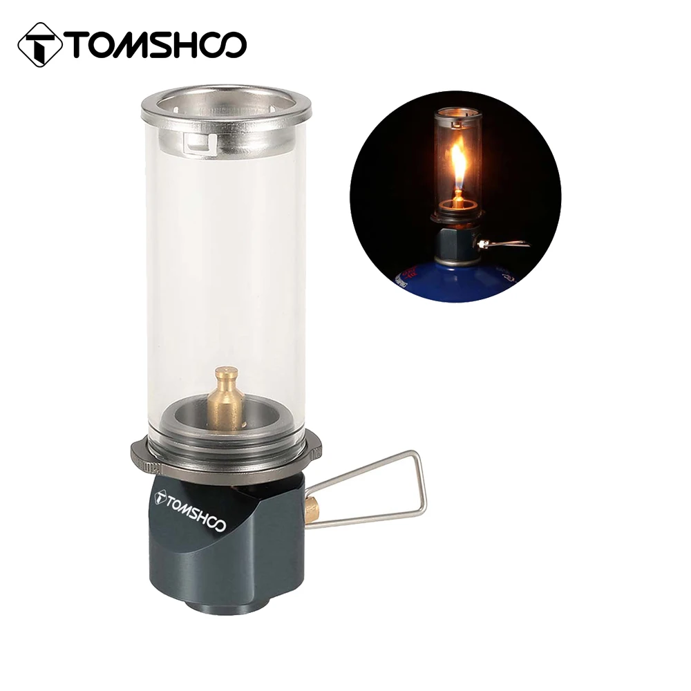 Tomshoo Gas Lamp Light Butane Gas Light Lantern for Outdoor Camping Picnic - £19.53 GBP+