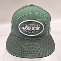 New York Jets Hat Cap Fitted Sz 7 3/8 Green White New Era 59Fifty Mens 3... - €15,43 EUR