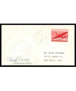 1941 US First Flight Cover - New Haven, Connecticut, Postmaster Signed J17 - £1.54 GBP