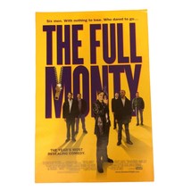 The Full Monty 1997 Yellow Purple Carlyle Movie Print Rare Mini Poster 13x20 - £22.81 GBP