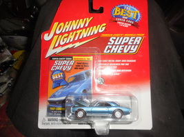 2002 Johnny Lightning Super Chevy &quot;1967 Camaro&quot; Mint Car On Sealed Card - £3.13 GBP