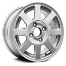 New Wheel For 2002 Honda Accord 15x6 Alloy 8 Spoke 4-100mm Painted Silver Smooth - £257.28 GBP