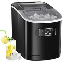 Ice Maker Machine Countertop, 26 Lbs In 24 Hours, 9 Cubes Ready In 6 Mins, Self- - £132.57 GBP