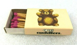 Cobbie Cuddlers Teddy Bear Vintage Matchbox Matches Shoe Promo Rare - £11.54 GBP
